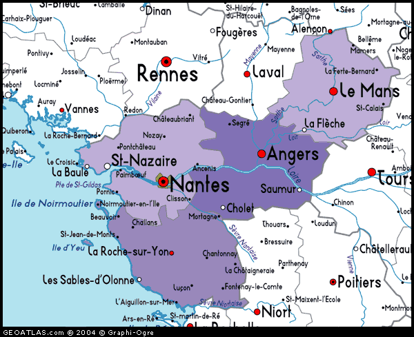 Loire Map
